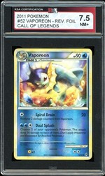Vaporeon 52/95 Call of Legends Reverse Holo