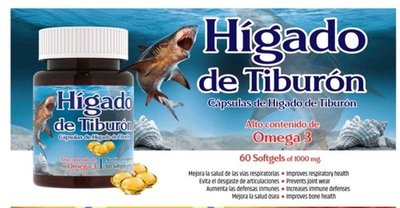 #ad #ad Higado De Tiburón Shark Liver Oil Softgel Capsules $18.00