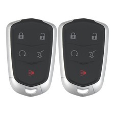 2pcs 433MHz HYQ2EB Replacement Keyless Entry Remote Car Key Fob for Cadillac