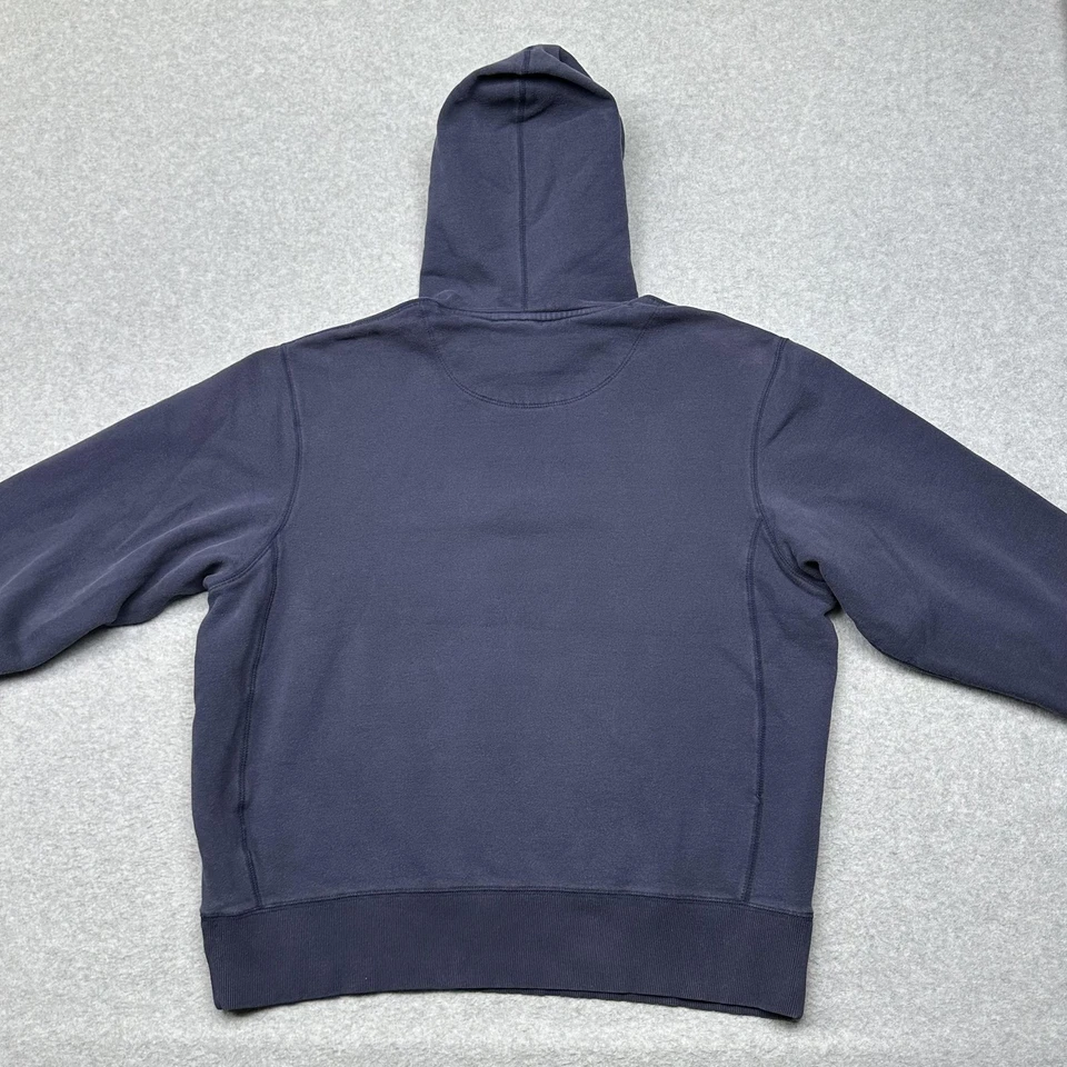 Sudadera con Capucha New York Yankees Para Hombres Grande Azul Marino MLB Béisbol Nike Pullover Polar Script Foto 2 de 4