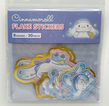 Cinnamoroll Flake Stickers 8Designs 30Piecs Sanrio Kawaii Collection Japan