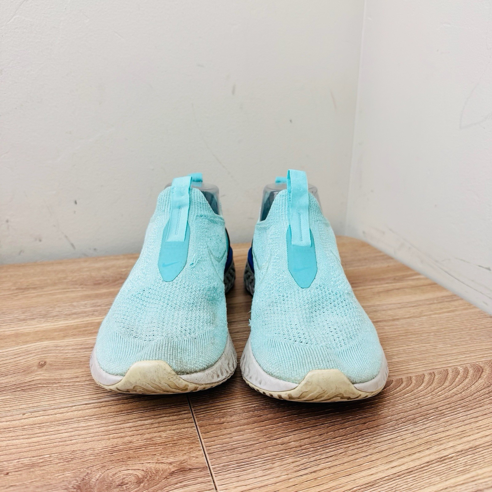 Nike Epic Phantom React Flyknit blue sneakers wom… - image 3