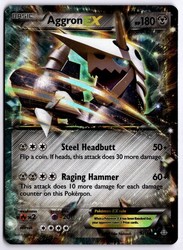 Aggron-EX 93/160 XY Primal Clash Ultra Rare Holo