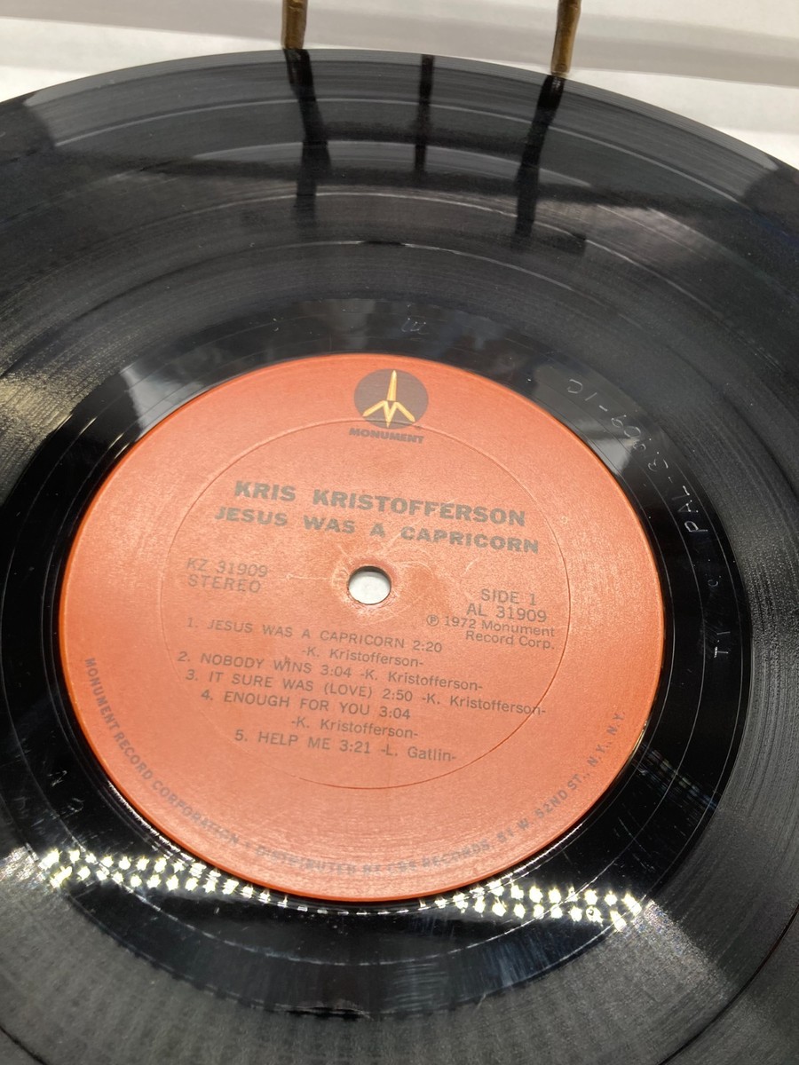 Kris Kristofferson Jesus Was A Capricorn Vinyl LP 1972 Monument