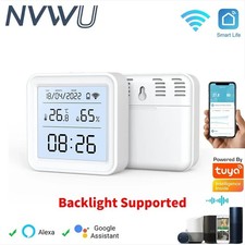 Tuya Zigbee WiFi Temperatur Feuchtigkeit Sens...