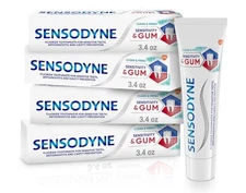 Sensodyne Sensitivity & Gum Sensitive Toothpaste for Gingivitis ect  pack of 4