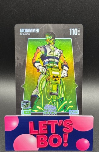 Bo Jackson Battle Arena JACHAMMER `Jac Caglianone` Battlefoil Glow #BF-97