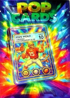 Multi Sport Graded Mystery Pack Hot Pack - 1 Slab 1 Pack & 1 Bonus Card