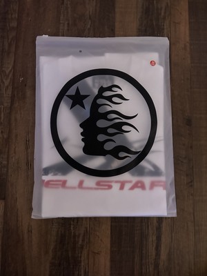 hellstar shirt/ Black/White/Red
