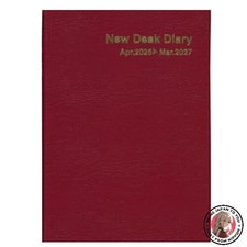NEW Hakubunkan 2026 Planner April Start B5 Weekly New Desk Diary Soft Red No.