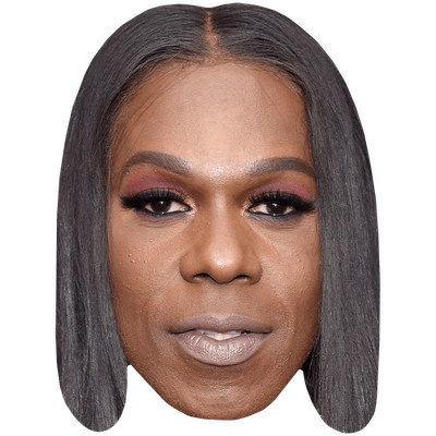 Big Freedia (Make Up) Celebrity Mask, Flat Card Face, Fancy Dress Mask