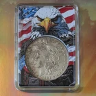 1901 O MORGAN 90% Fine Silver Dollar Custom Slab/Case NEW ORLEANS MINT COIN $1