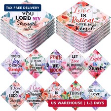 SmoothNovelty Mother's Day Bible Verse Handkerchiefs for Women Christian Gifts F