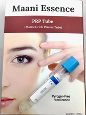 10ML PRP Tube ACD Gel + Biotin | Negative Pressure Platelet Plasma Kit Sterile