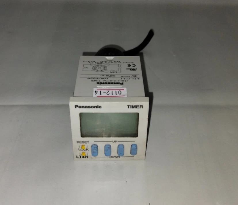 Panasonic LT4H ATL1121 LT4HLT8-DC24V LT4HLT8DC24V LT4H-L Digital Timer 12-24V - Image 2 of 4