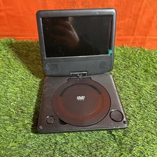 Onn 7" Black Folding Portable DVD Player ONA17AV041 7 No Power Cord