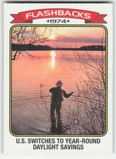 2023 Topps Heritage #NF-3 Daylight Savings Time News Flashbacks 1215