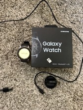 Samsung Galaxy Watch 46mm Bluetooth  LTE SM-R805U Silver WiFi Smart Watch