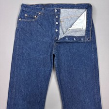 Vintage Levis 501 Jeans Mens 38x30 Blue 90s M...