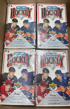 1991-92 Upper Deck Hockey Case of 24 Factory Sealed Box Lot Hull Auto Hasek RC?