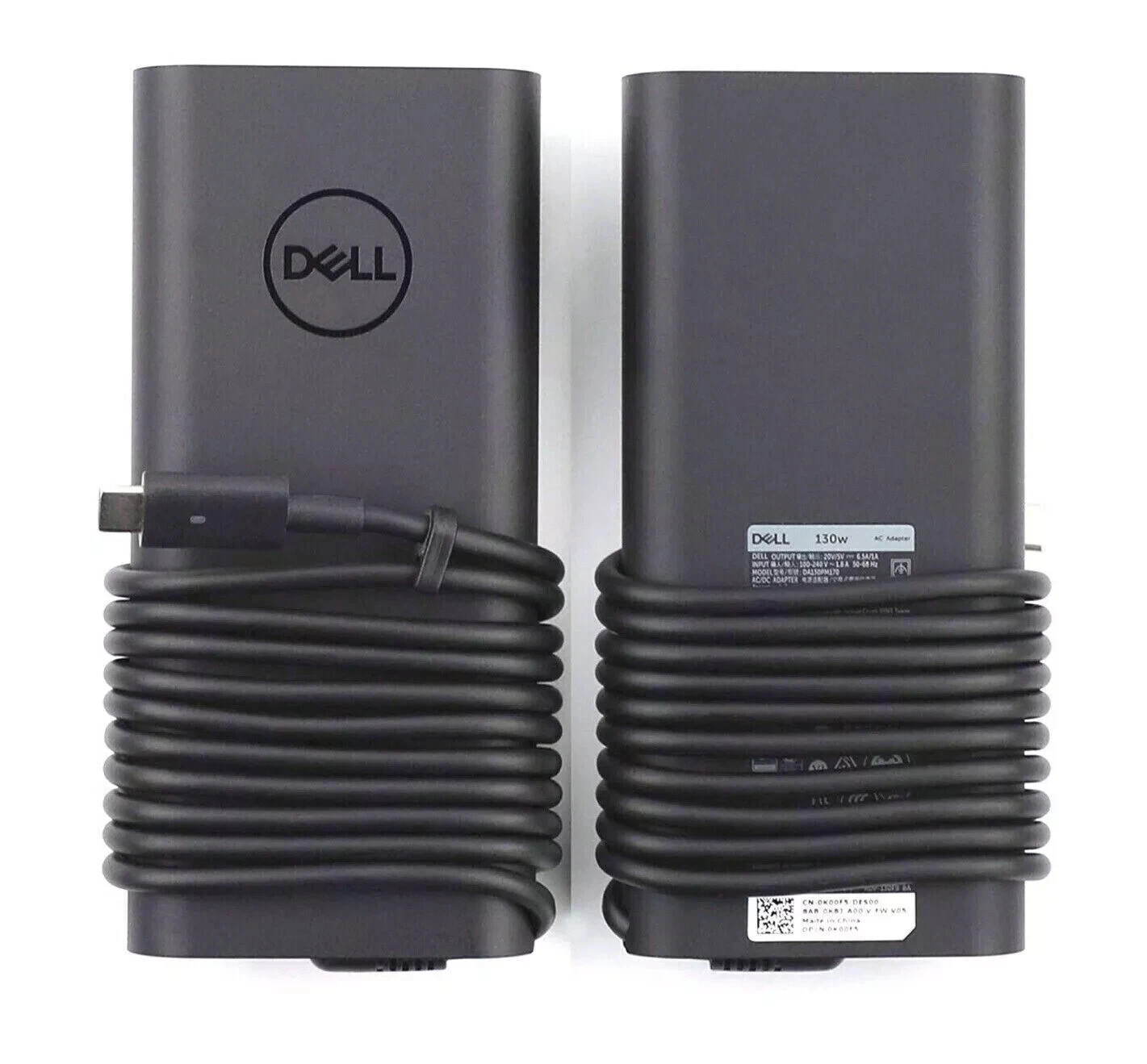 Lot 100  130W OEM Genuine USB-C Type-C Charger For Dell XPS 15 2in1 9575
