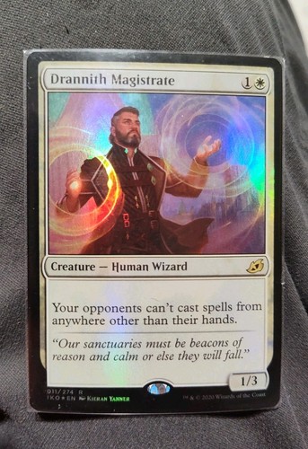 Drannith Magistrate (Foil) - NM/M - Ikoria Lair of Behemoths - IKO 011/274 - MTG