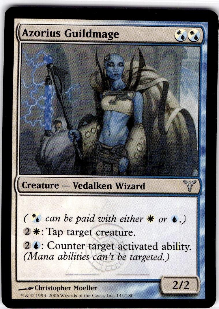 MTG Azorius Guildmage Dissension Uncommon #141