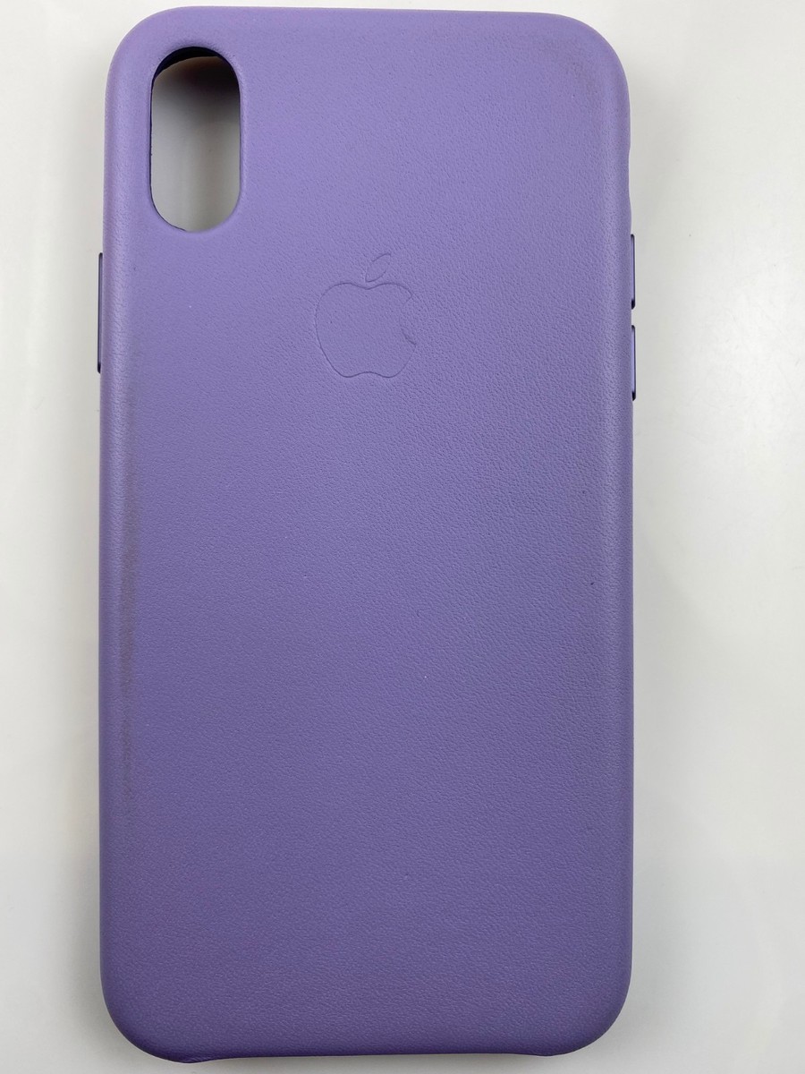 Original Genuine Authentic OEM Apple Leather Case for iPhone Xs X