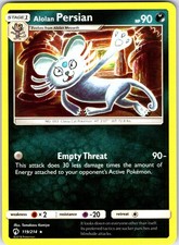 Alolan Persian 119/214 Rare Lost Thunder Pokemon Near Mint on eBay