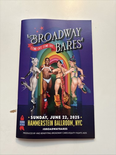 Broadway Bares Spielzettel Nicole Sherzinger  - Bild 1 von 5