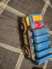 Gently Used Blue Tonka Garbage Truck With Light And Sounds