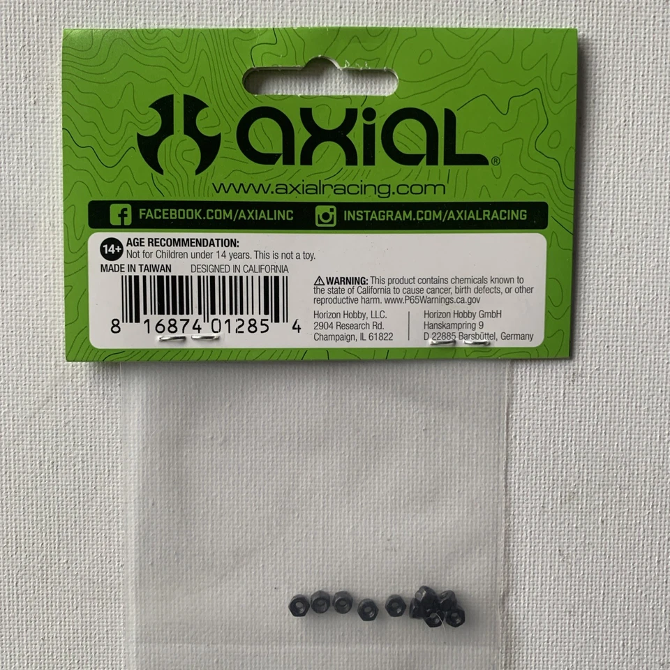 Axial 2mm Nylon Locking Nuts AX31147 NEW - Image 2 of 2
