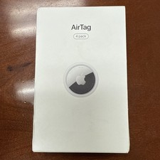 Apple MX542LL/A AirTag 4-Pack - Silver