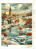 Calvendo Puzzle Karlstad | 1000 Teile Lege-GrößE 64X48Cm Foto-Puzzle FüR GlüCkli