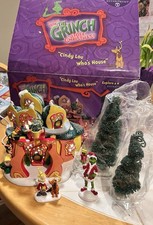 VTG Department 56 How The Grinch Stole Christmas Cindy Lou Who House Dr Seuss