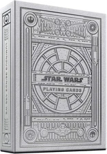 Theory11 Star Wars Silver Edition Light Side Playing Cards (White)_