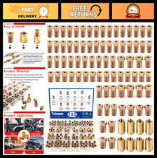102pcs Brake Line Fittings Assortment Kit - 316 14 38-24 716-24 12