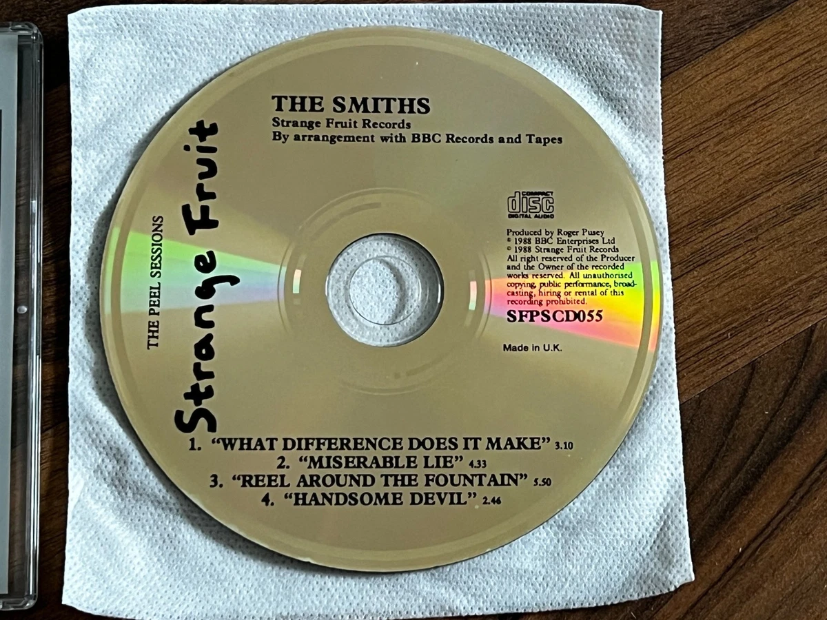 THE SMITHS MORRISSEY The Peel Sessions OOP 1988 UK CD single