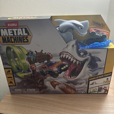 Zuru Metal Machines Shark Attack Track Set - Ages 4+ Brand New