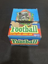 1986 Topps Football Wax Box