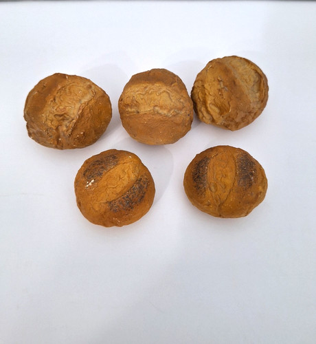 L ot of 5 Faux Fake Toy Bread Set Hard Relastic Play Food Home Prop Vintage