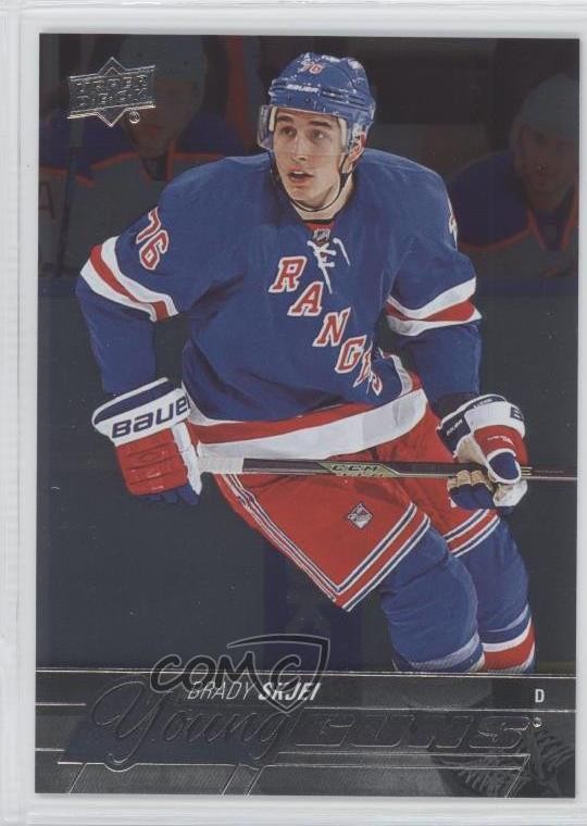 2015-16 Upper Deck Young Guns Silver Foil Board Brady Skjei #474 Rookie RC 9js