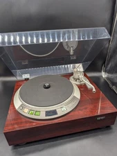 DENON DP-67L Turntable LP Record Player AC100V 50/60Hz Brown 1982 Japan