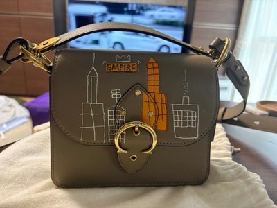 Neu mit Etikett Coach x Jean Michel Basquiat Kleo limitierte Schultertasche K...