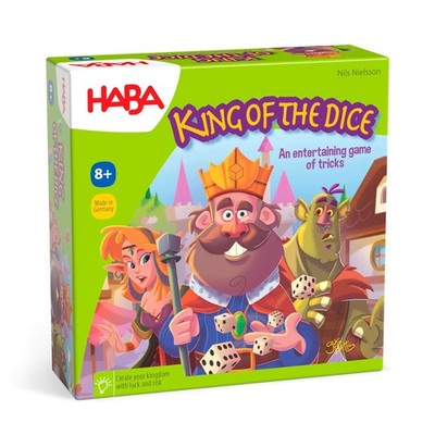 King of The Dice - A Tricky Skill and Luck Dice Board Game, Perfect for Famil...