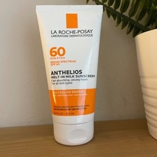La Roche-Posay Anthelios Melt-In Milk SPF 60 Sunscreen   Body  Face, 5 fl oz