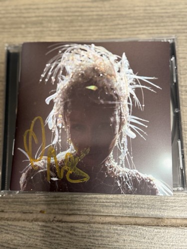 Miley Cyrus Signed Something Beautiful Cd Cover