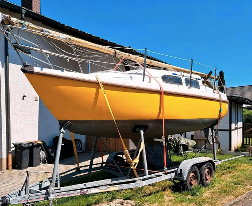 Puma 23 sportliches Segelboot Segelyacht mit Trailer - Bild 2 von 15