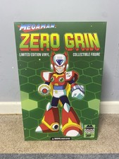 Mindstyle x Popaganda Ron English x Megaman Zero Grin 15" Vinyl Figure New w/Box
