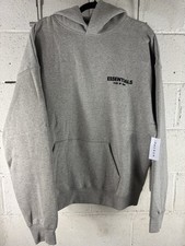 Size Small - Fear of God Essentials Dark Oatmeal SS22 Hoodie